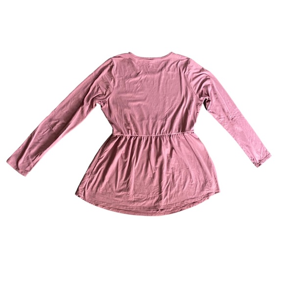 {Mother Bee} Maternity Crew neck  Long Sleeve Top - Picture 4 of 5